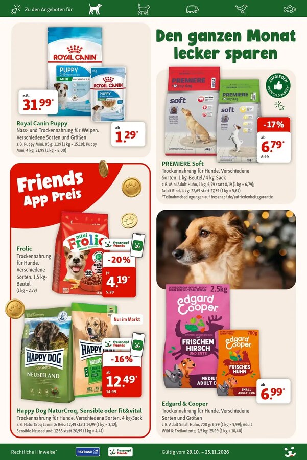 Fressnapf Prospekt ab 29.10.2026 – Seite 17