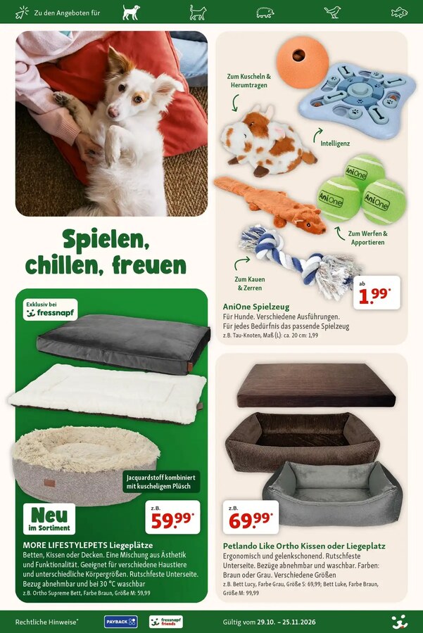Fressnapf Prospekt ab 29.10.2026 – Seite 22