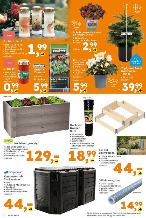 Globus Baumarkt Prospekt ab 26.10.2026 – Seite 2