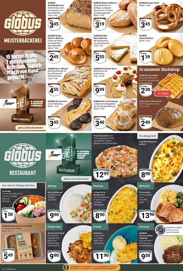 GLOBUS Prospekt ab 26.10.2026 – Seite 9