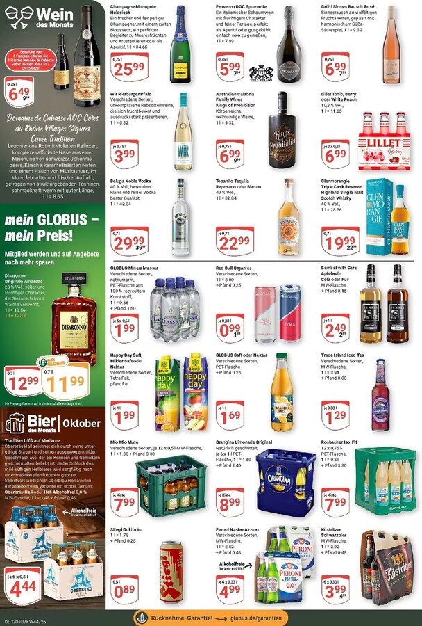 GLOBUS Prospekt ab 26.10.2026 – Seite 19