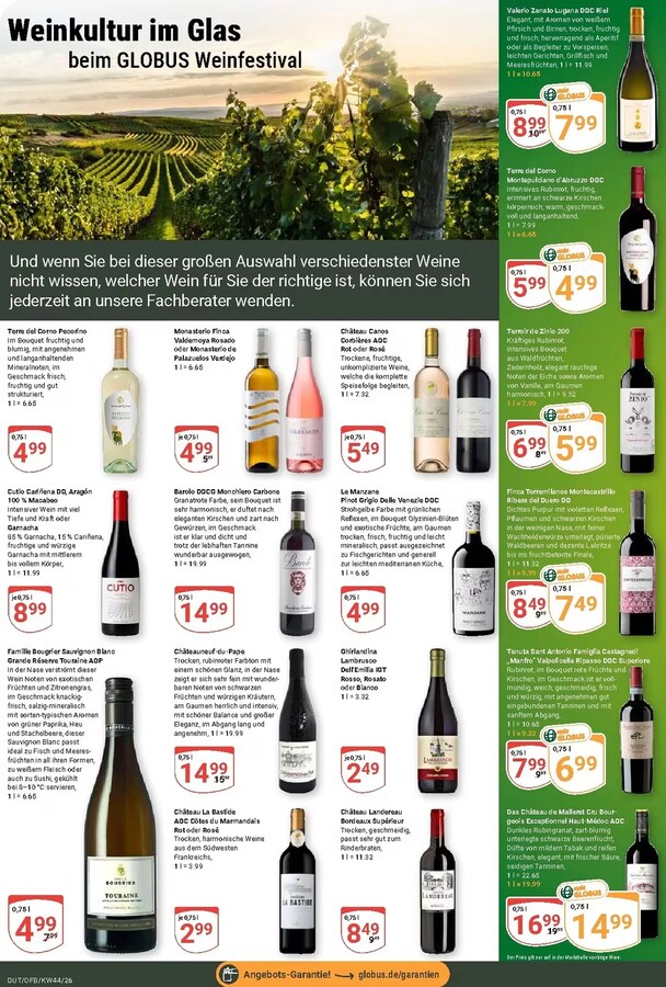 GLOBUS Prospekt ab 26.10.2026 – Seite 20