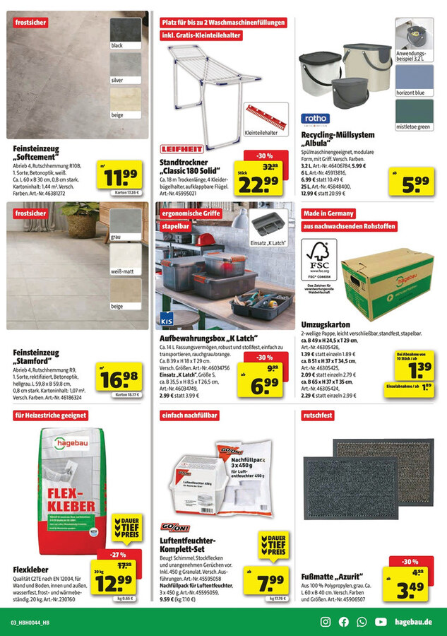 Hagebaumarkt Prospekt ab 24.10.2026 – Seite 3