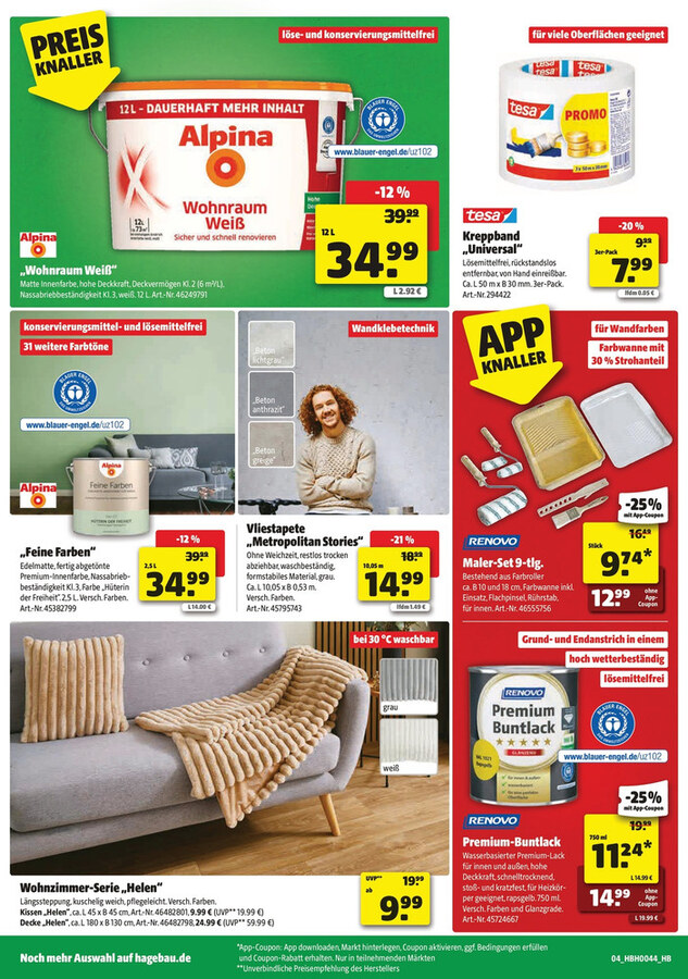 Hagebaumarkt Prospekt ab 24.10.2026 – Seite 4