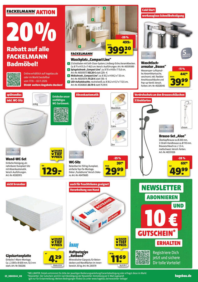 Hagebaumarkt Prospekt ab 24.10.2026 – Seite 5