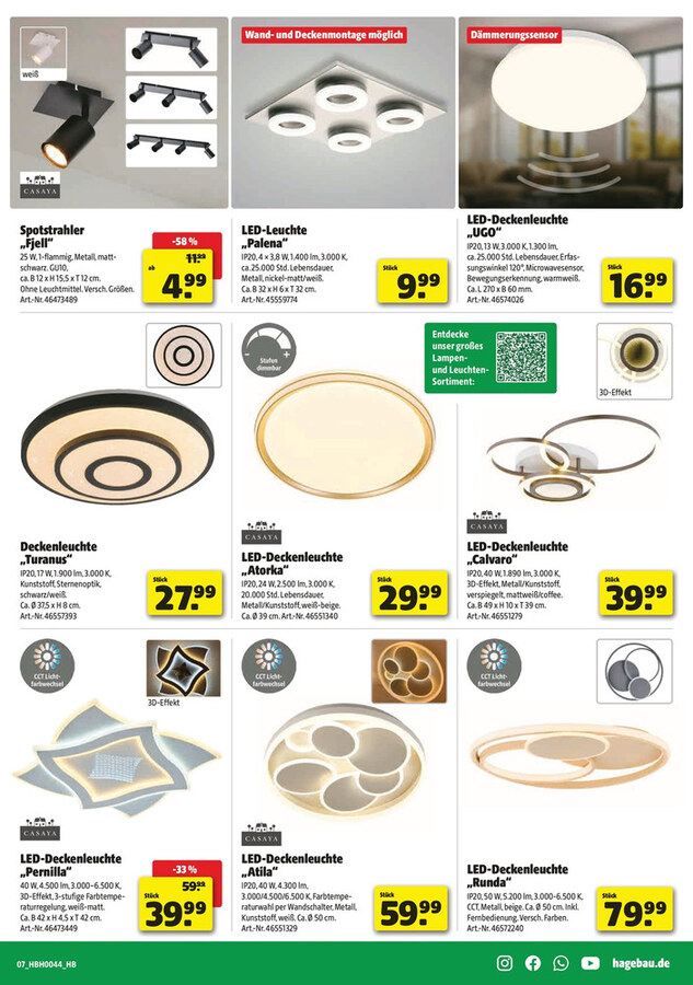 Hagebaumarkt Prospekt ab 24.10.2026 – Seite 7