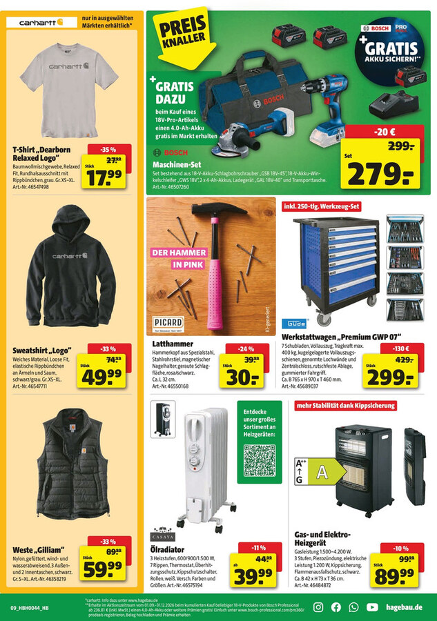 Hagebaumarkt Prospekt ab 24.10.2026 – Seite 9
