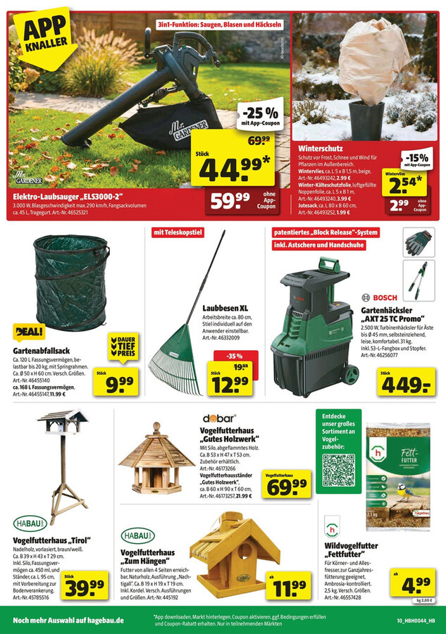 Hagebaumarkt Prospekt ab 24.10.2026 – Seite 10