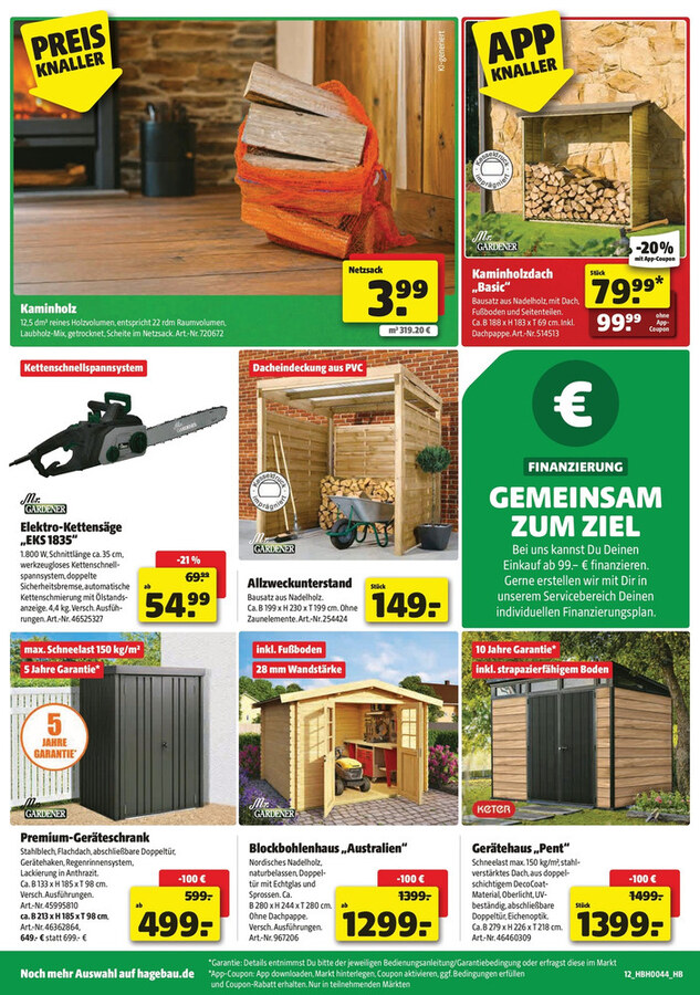 Hagebaumarkt Prospekt ab 24.10.2026 – Seite 12