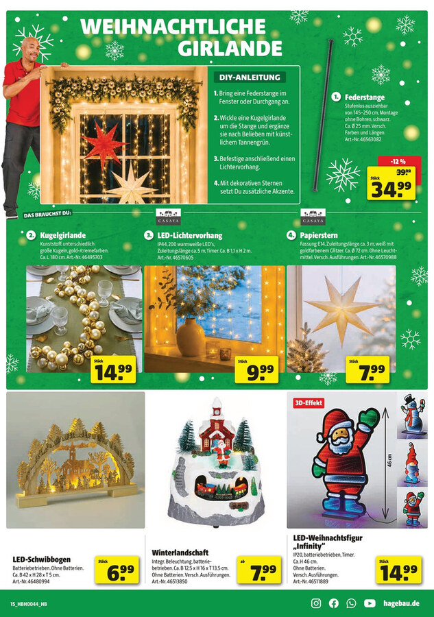 Hagebaumarkt Prospekt ab 24.10.2026 – Seite 15