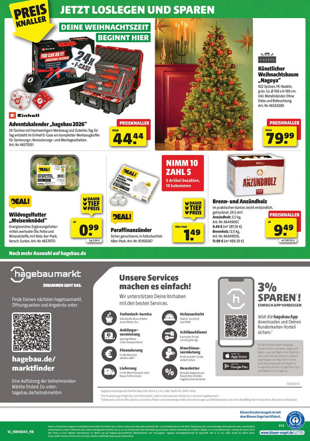 Hagebaumarkt Prospekt ab 24.10.2026 – Seite 16