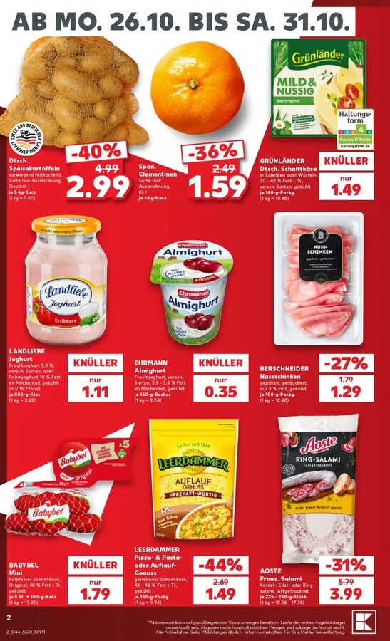 Kaufland Prospekt ab 26.10.2026 – Seite 2