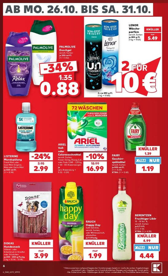 Kaufland Prospekt ab 26.10.2026 – Seite 6