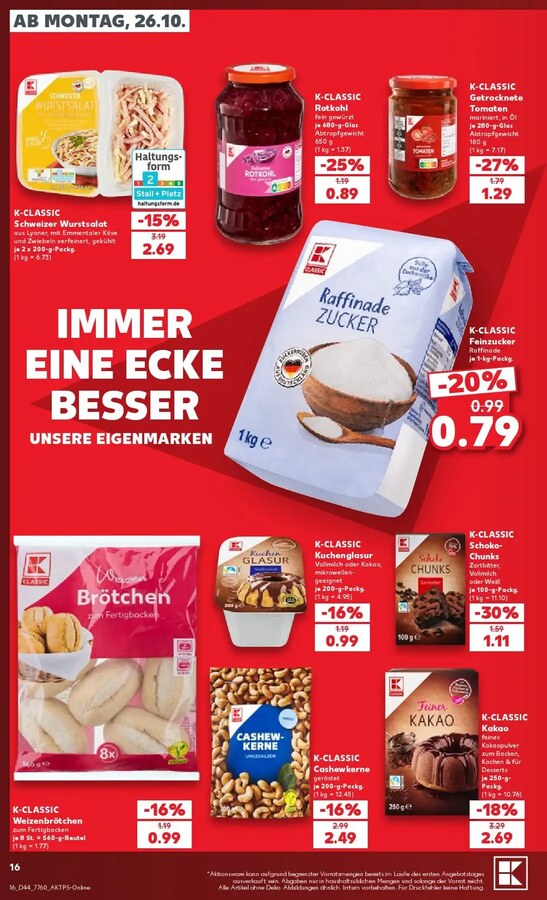 Kaufland Prospekt ab 26.10.2026 – Seite 16