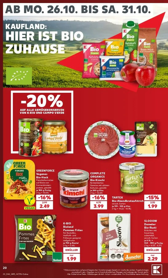 Kaufland Prospekt ab 26.10.2026 – Seite 20