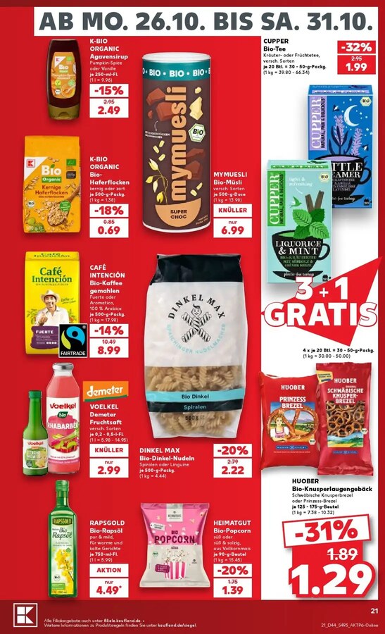 Kaufland Prospekt ab 26.10.2026 – Seite 21