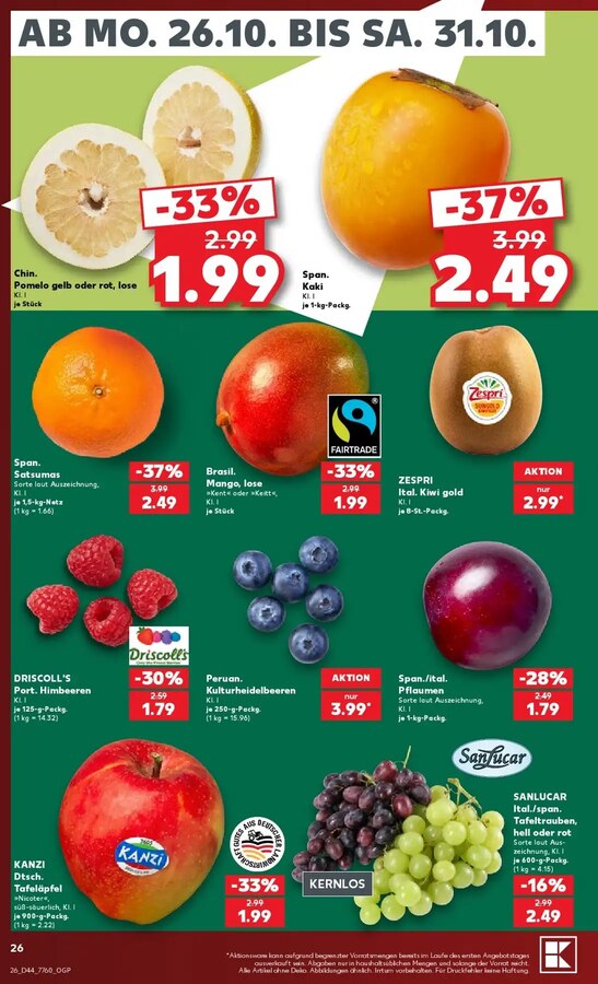 Kaufland Prospekt ab 26.10.2026 – Seite 26