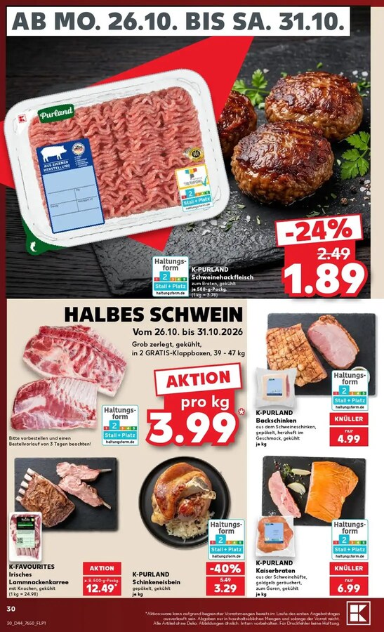 Kaufland Prospekt ab 26.10.2026 – Seite 30