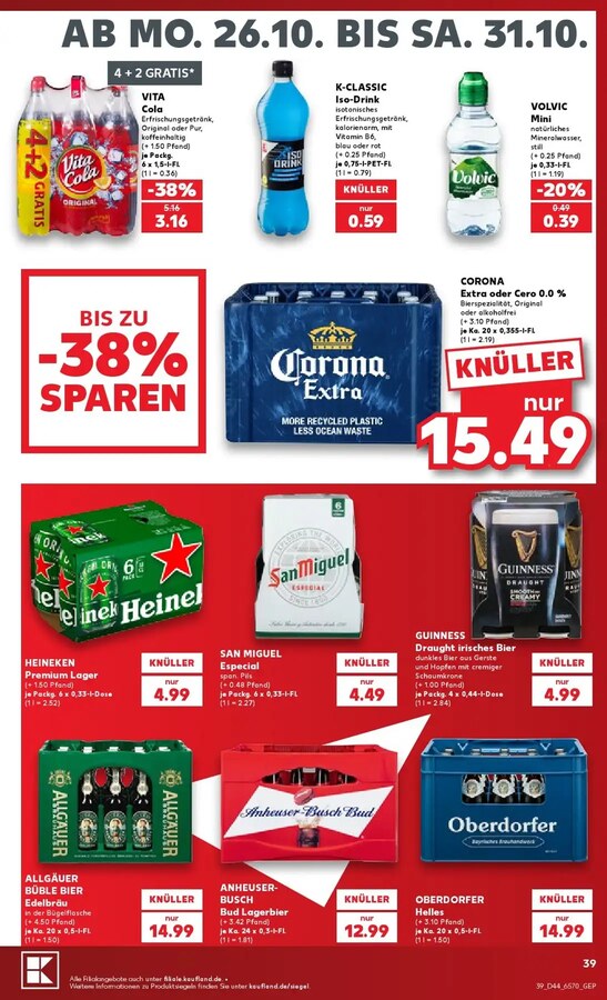 Kaufland Prospekt ab 26.10.2026 – Seite 39