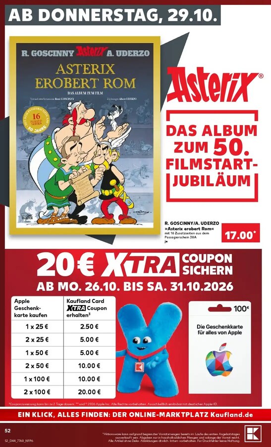 Kaufland Prospekt ab 26.10.2026 – Seite 52