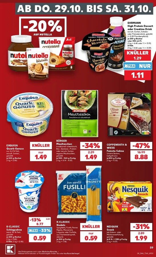 Kaufland Prospekt ab 26.10.2026 – Seite 59