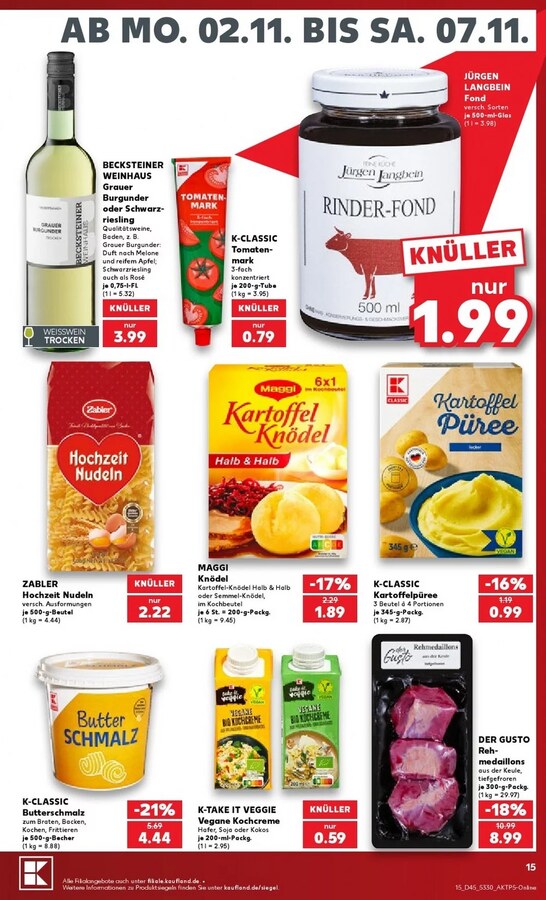 Kaufland Prospekt ab 02.11.2026 – Seite 15