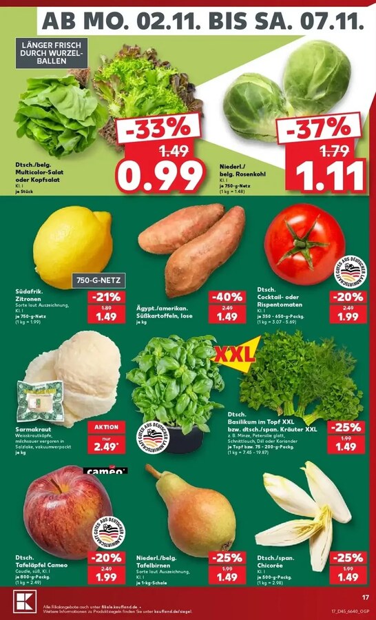 Kaufland Prospekt ab 02.11.2026 – Seite 17