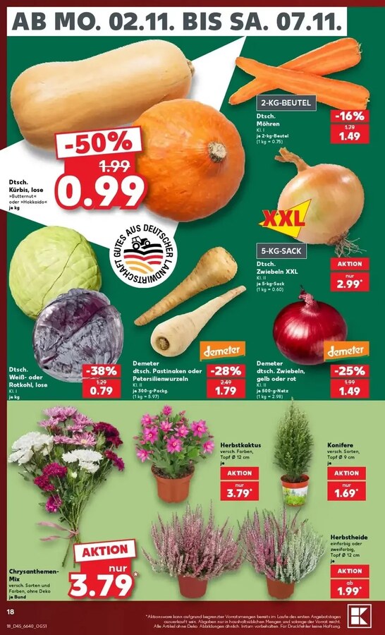 Kaufland Prospekt ab 02.11.2026 – Seite 18