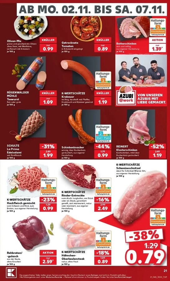 Kaufland Prospekt ab 02.11.2026 – Seite 21