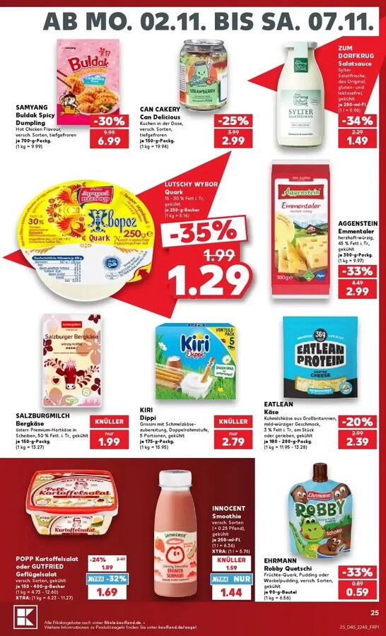 Kaufland Prospekt ab 02.11.2026 – Seite 25