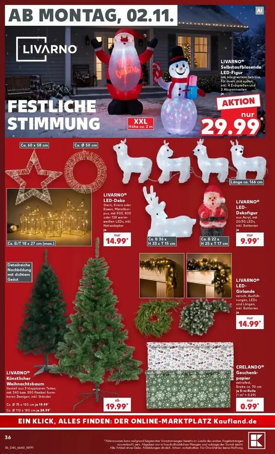 Kaufland Prospekt ab 02.11.2026 – Seite 36