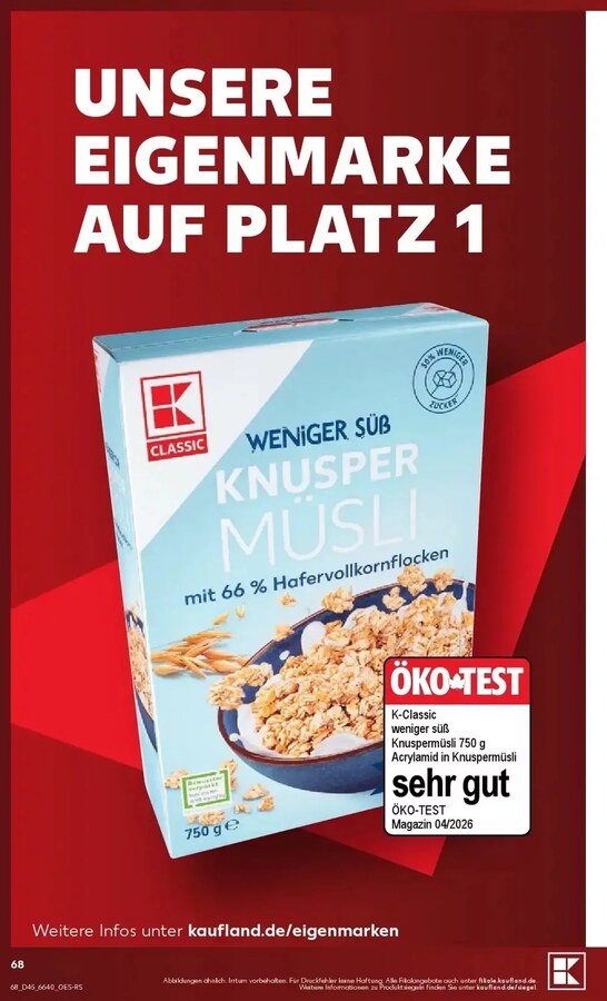 Kaufland Prospekt ab 02.11.2026 – Seite 68