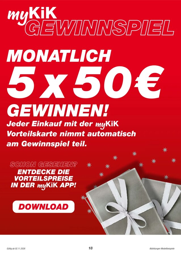 KiK Prospekt ab 02.11.2026 – Seite 18