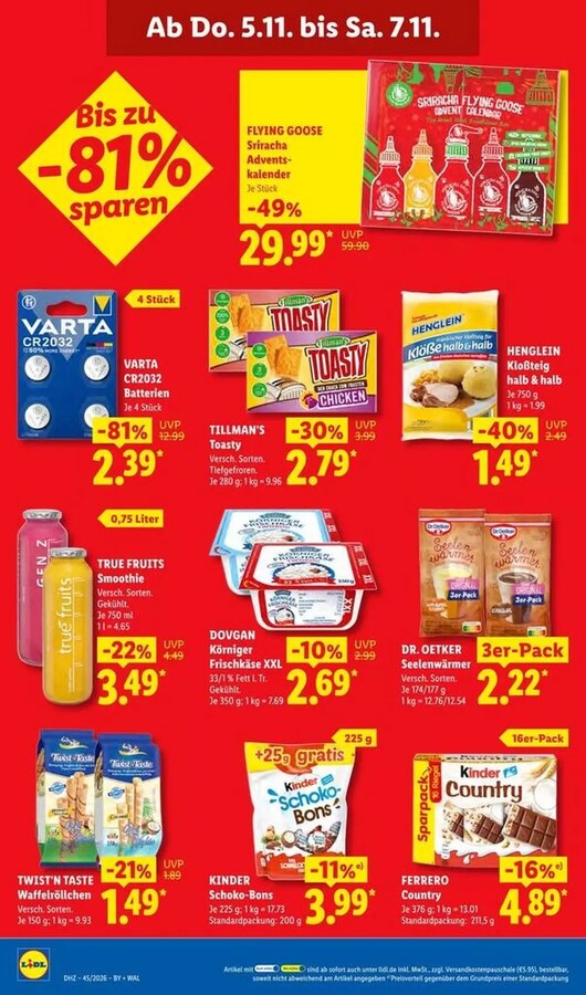Lidl Prospekt ab 02.11.2026 – Seite 64