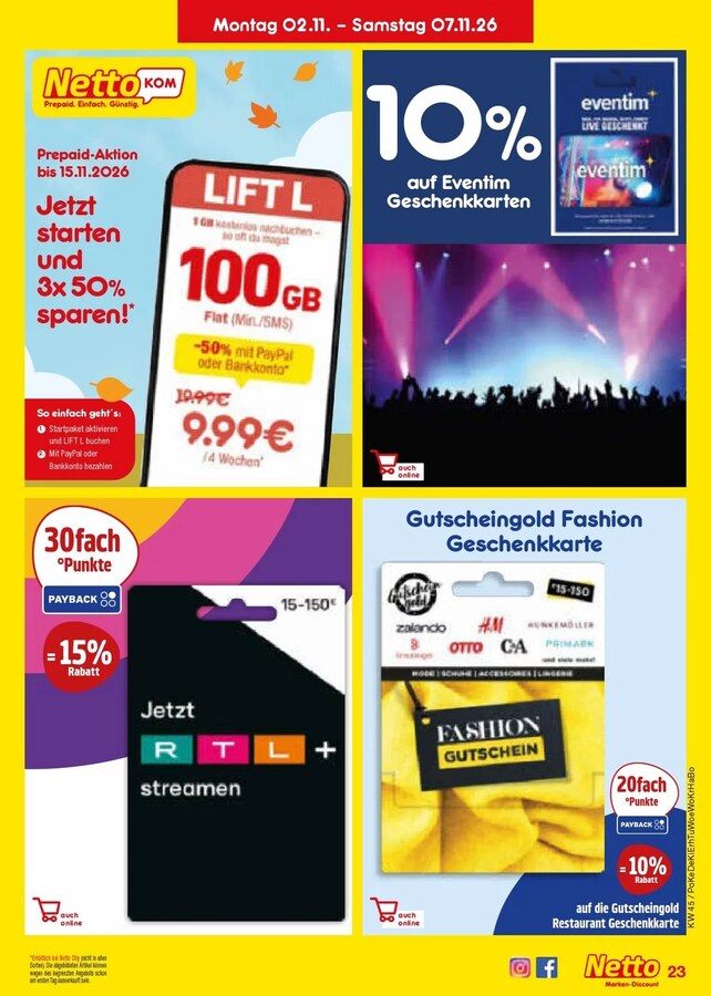 Netto Prospekt ab 02.11.2026 – Seite 33