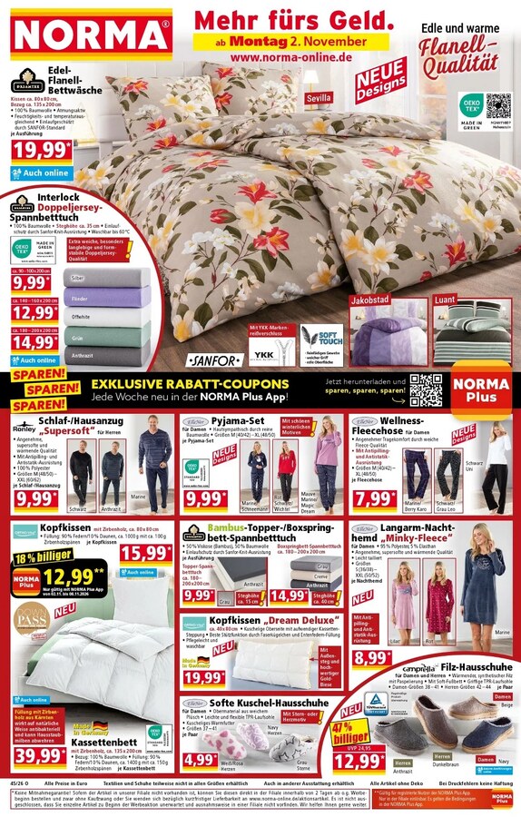 Norma Prospekt ab 02.11.2026 – Seite 1