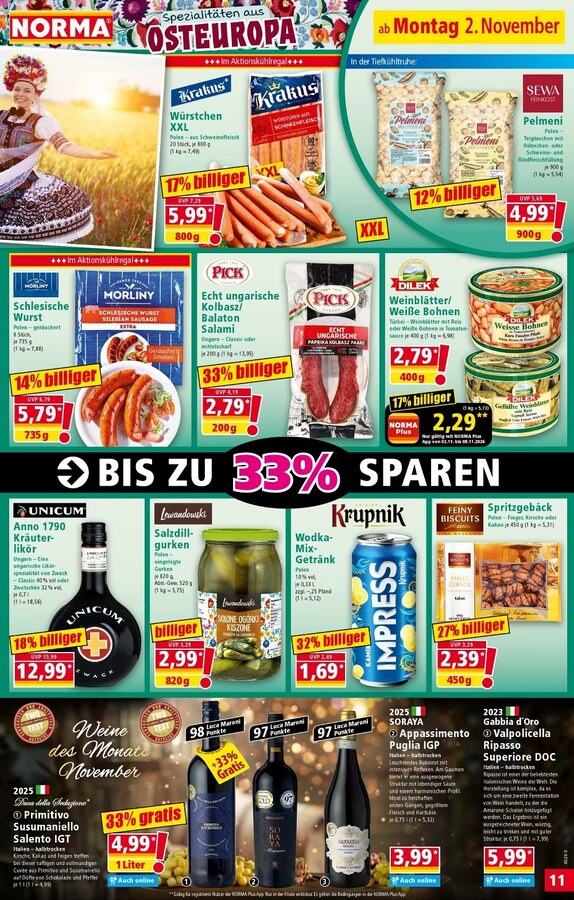 Norma Prospekt ab 02.11.2026 – Seite 11