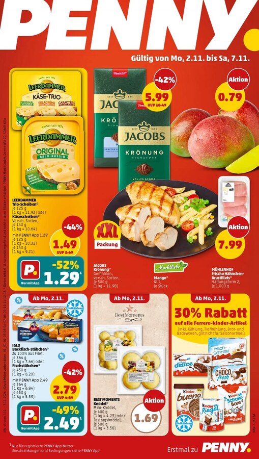 PENNY Prospekt ab 02.11.2026 – Seite 1