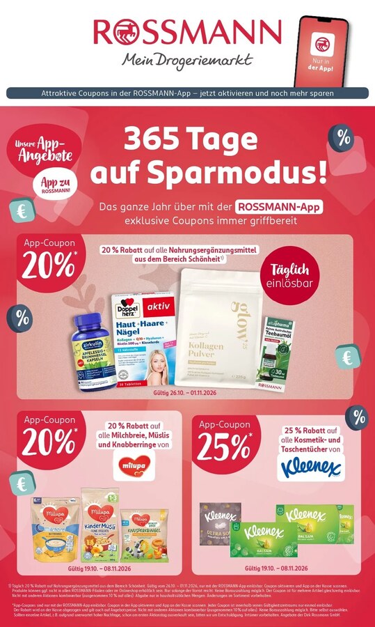 ROSSMANN Prospekt ab 26.10.2026 – Seite 1