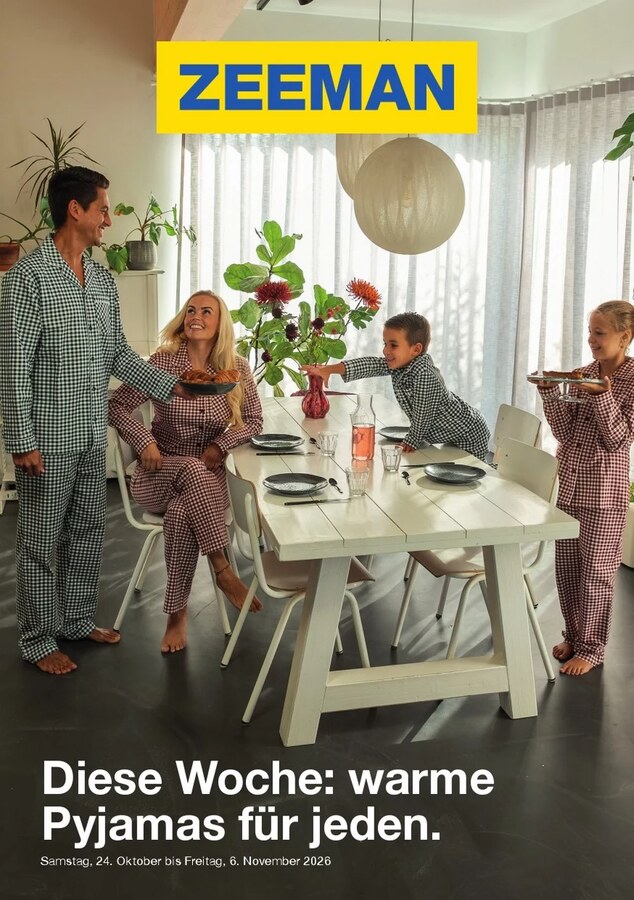 ZEEMAN Prospekt ab 24.10.2026 – Seite 1