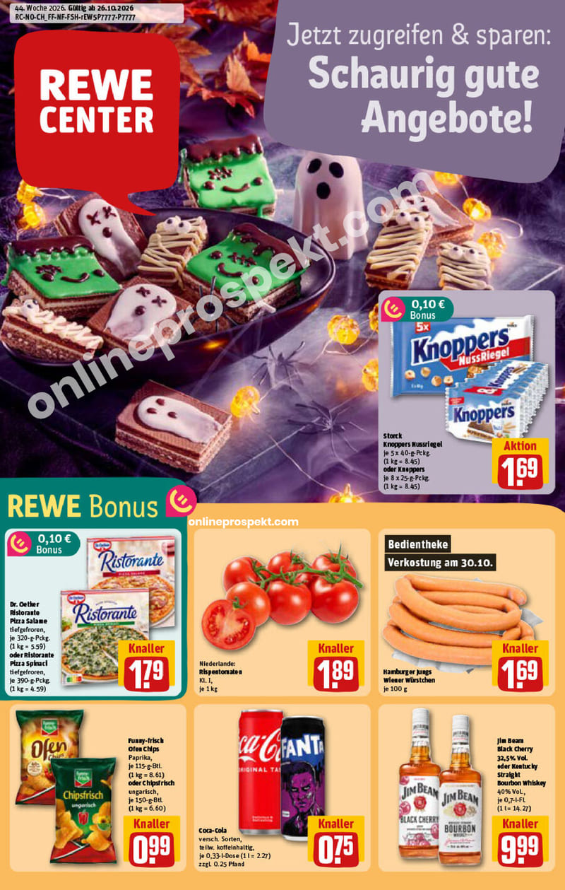 REWE Center Prospekt ab 26.10.2026 – Seite 1