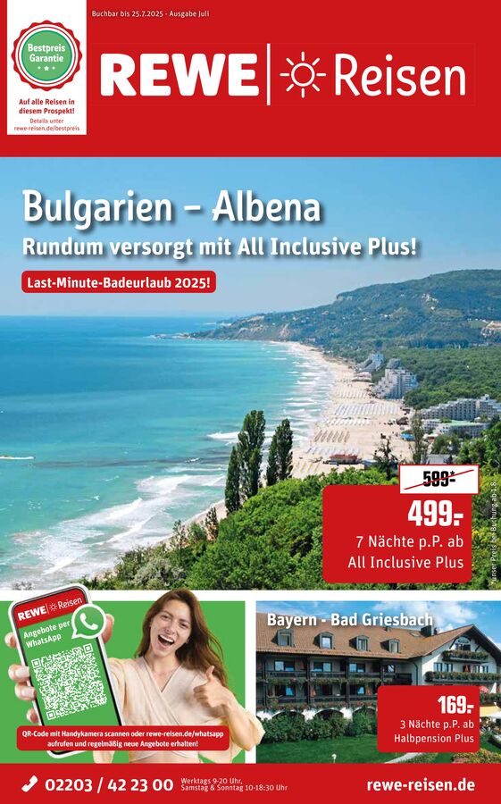 Rewe Reisen – Seite 1