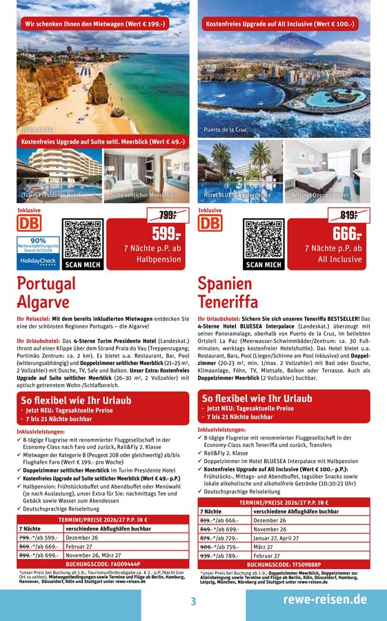 Rewe Reisen – Seite 3