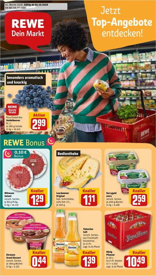REWE Prospekt ab 28.09.2026 – Seite 1