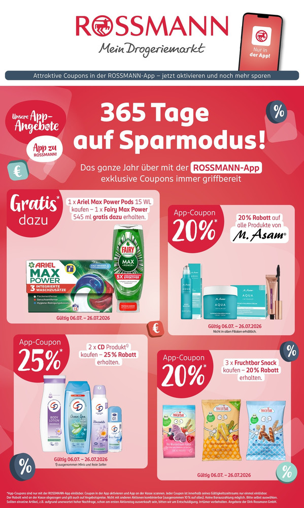 ROSSMANN App Prospekt – Vorschaubild