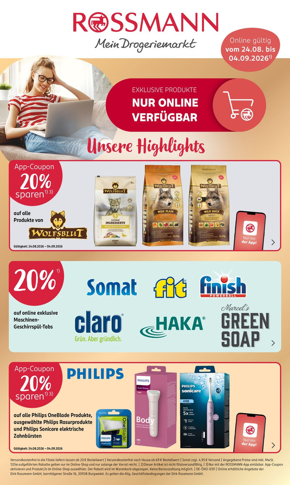 ROSSMANN App Prospekt – Vorschaubild
