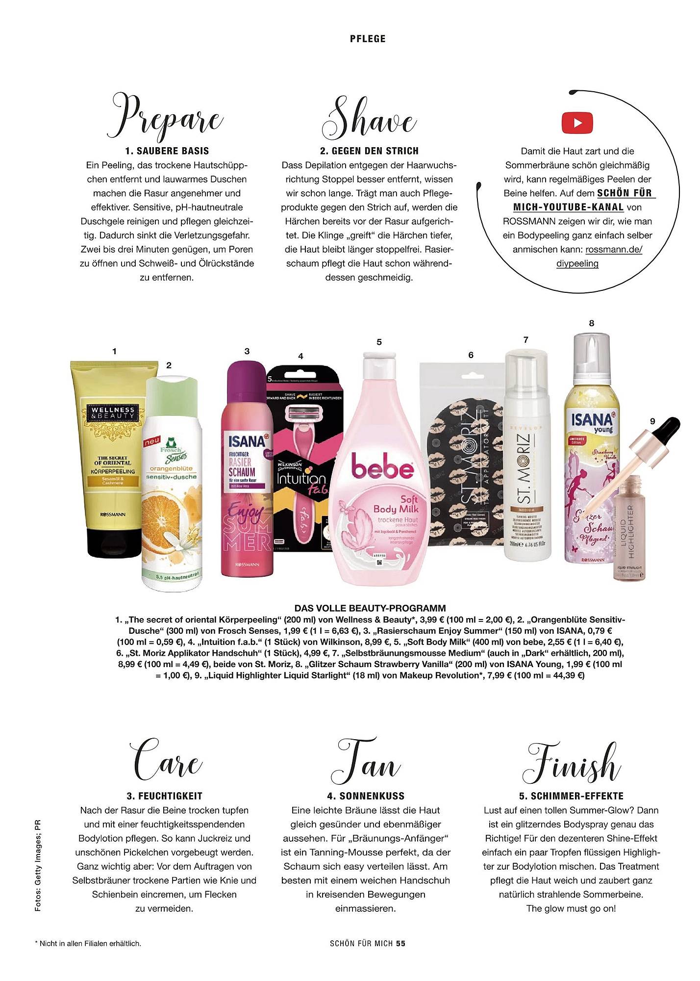 Rossmann Magazin Beauty – Seite 55