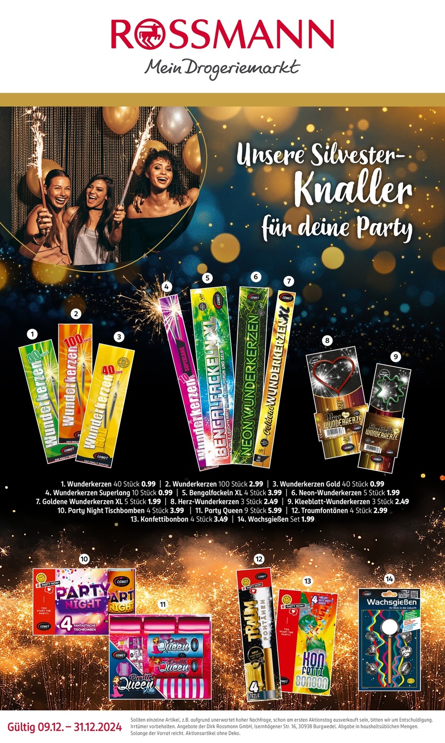 Rossmann Silvester – Seite 1