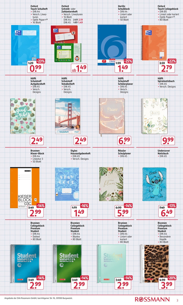 ROSSMANN Prospekt – Seite 3