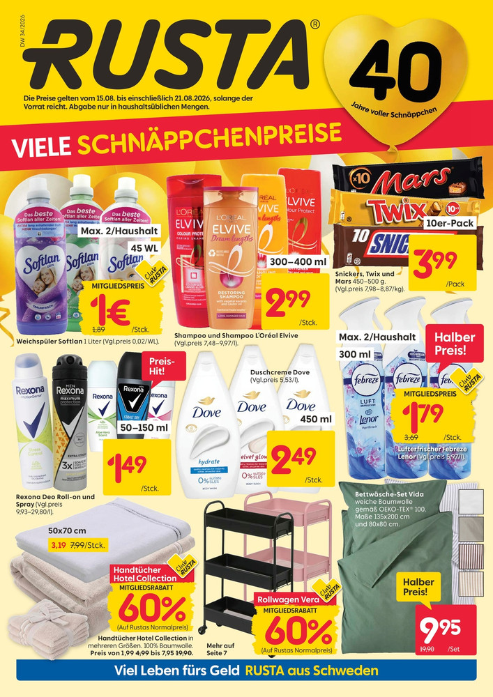 RUSTA Prospekt – Vorschaubild